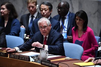 La amenaza de un ataque nuclear de Norcorea es real, afirma Rex Tillerson