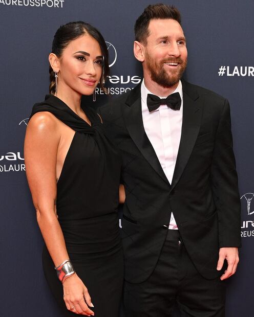 Antonella Roccuzzo y Lionel Messi. Fuente: Instagram @antonelaroccuzzo