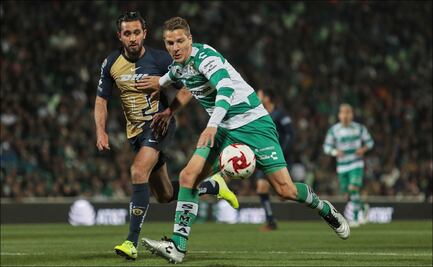 En Torreón, Santos y Pumas empatan por la mínima