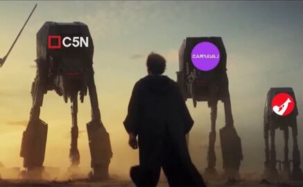 VIDEO: Milei se enfrenta a Cristina Kirchner y a la prensa como un héroe de Star Wars