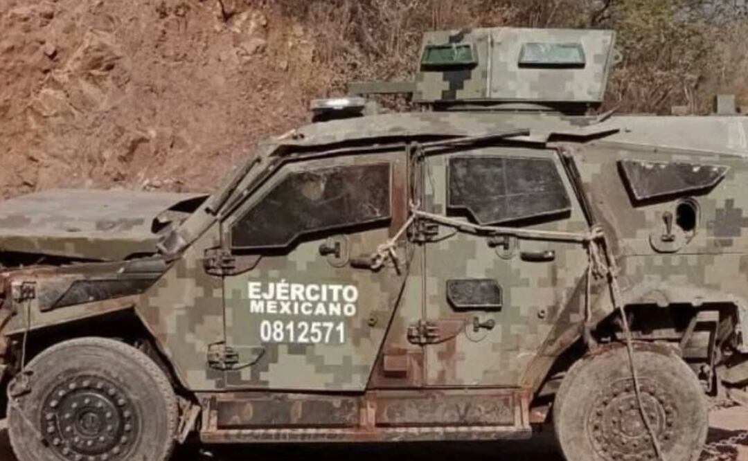 Vehiculo militar 3 de febrero. Foto: Archivo EL UNIVERSAL