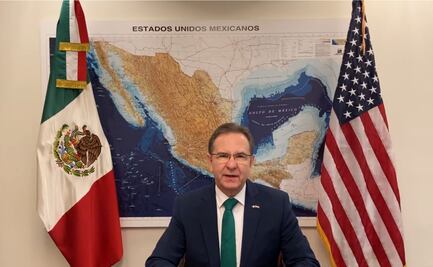 Esteban Moctezuma se mantiene al frente de la Embajada de México en EU; Sheinbaum decidirá mi permanencia, dice  