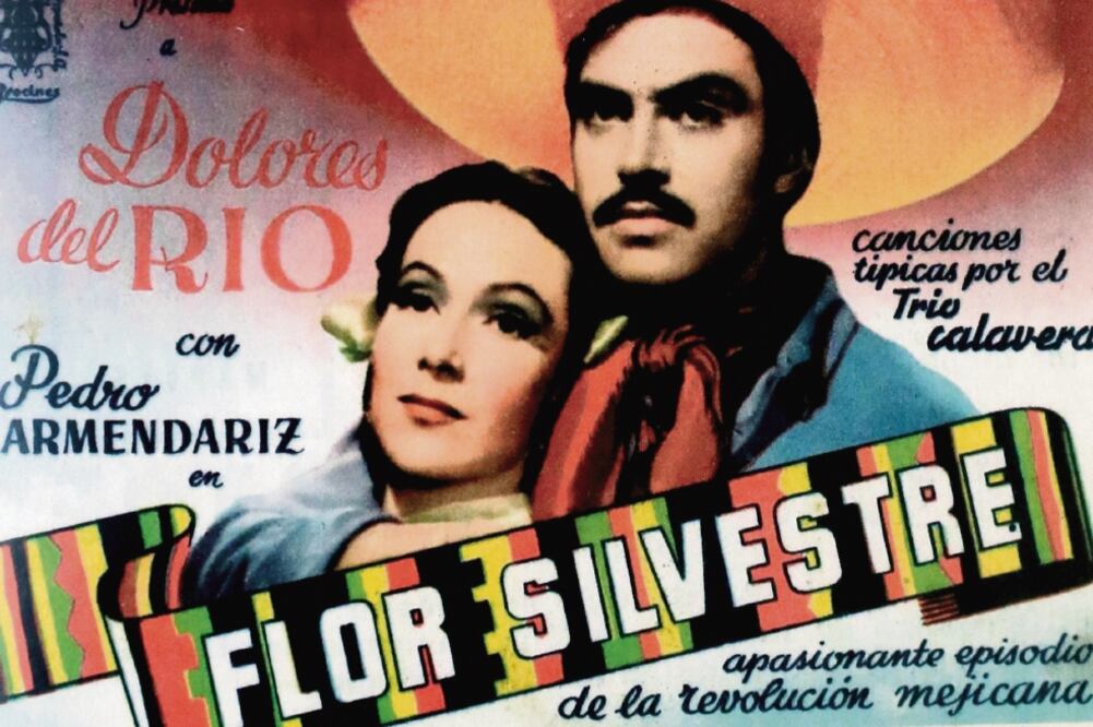 Programa de mano de la película Flor silvestre (1943), primera película de Emilio Fernández exhibida en España (LIBRO CRÓNICA DE UN ENCUENTRO. EL CINE MEXICANO EN ESPAÑA, 1933-1948)
