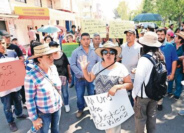 Exigen familiares justicia por asesinato de Valeria