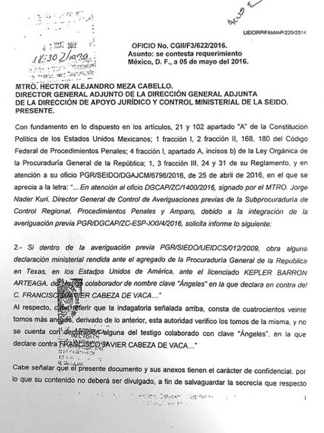 Francisco García Cabeza de Vaca, un desafuero mediático