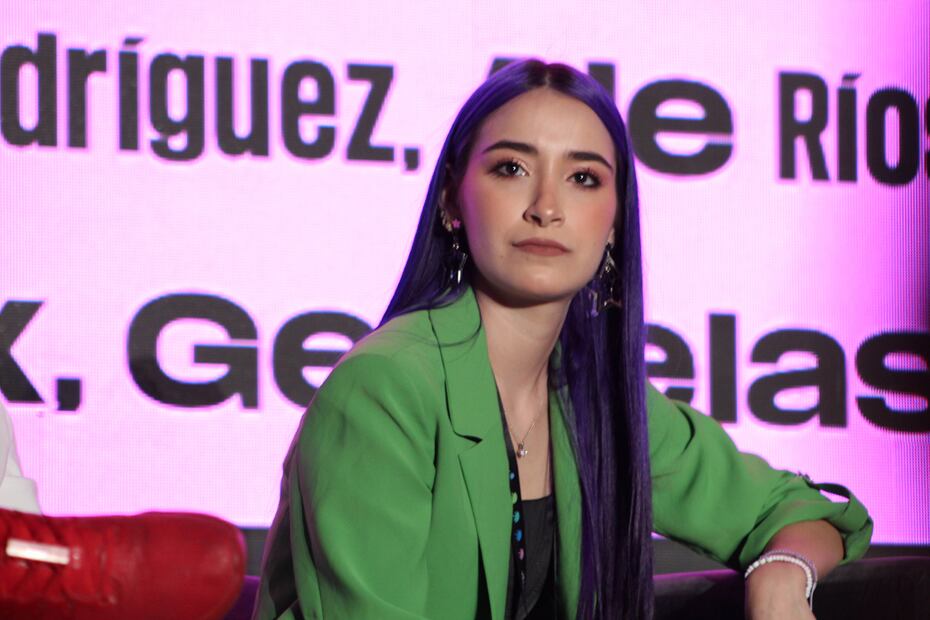 Ale Ríos en VidCon México 2023. Foto: Fernanda OH / EL UNIVERSAL