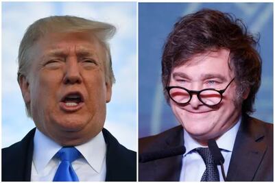 Trump comparte en redes imagen de Javier Milei por polémica de criptogate; no agrega comentarios sobre el tema