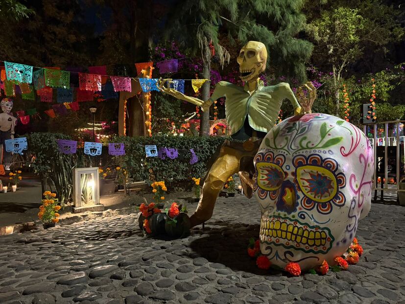 Podrás disfrutar de la mega ofrenda, un tapete monumental elaborado con cempasúchil, una presentación de ofrenda digital y un mega desfile de catrinas. (Foto: Arturo Contreras/ EL UNIVERSAL)