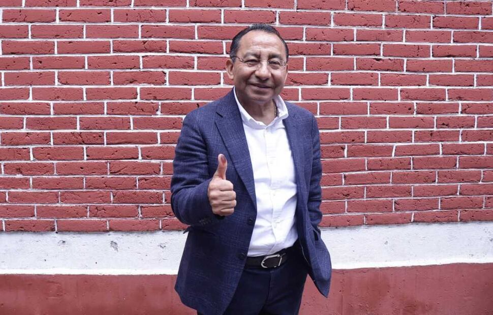 Emite su voto Rafael Guerra Álvarez, Magistrado, presidente del Tribunal Superior de Justicia de la CDMX, en la alcaldía Benito Juárez. Foto : Fernanda Rojas / EL UNIVERSAL