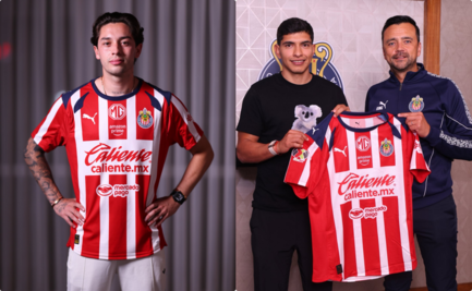 Jordan Carrillo y Kevin Castañeda llegan a Chivas; presentan refuerzos para el Apertura 2026