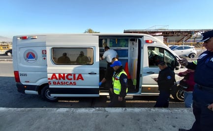 Policía auxiliar es atacado en intento de asalto en Metro Ecatepec; agresores huyen tras lesionarlo