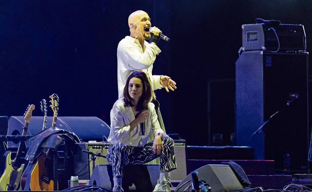 James regaló momentos emotivos con su música. Foto: Hugo Salvador / EL UNIVERSAL