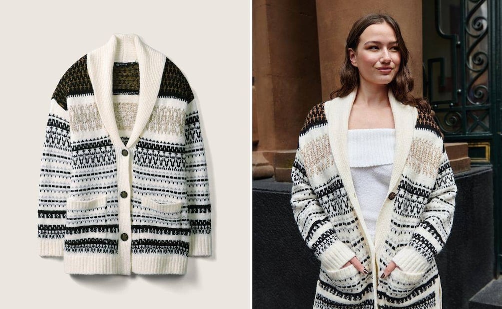 Suéter con diseño clásico de C&A, una tienda que ofrece gran estilo a precios asequibles. Foto: Especial