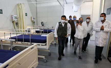 Supervisan centro de atención temporal para pacientes Covid en la GAM
