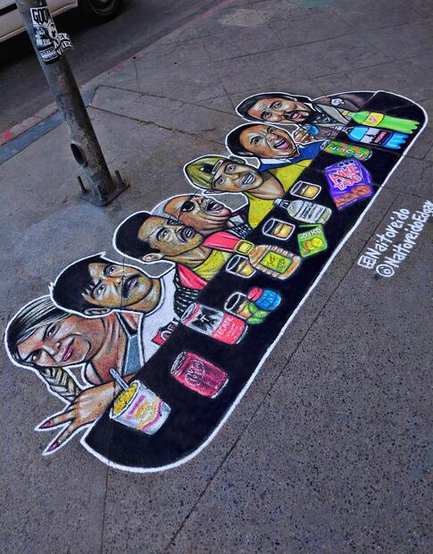 Naitoreido dibuja a los personajes más virales de internet. Foto: Facebook