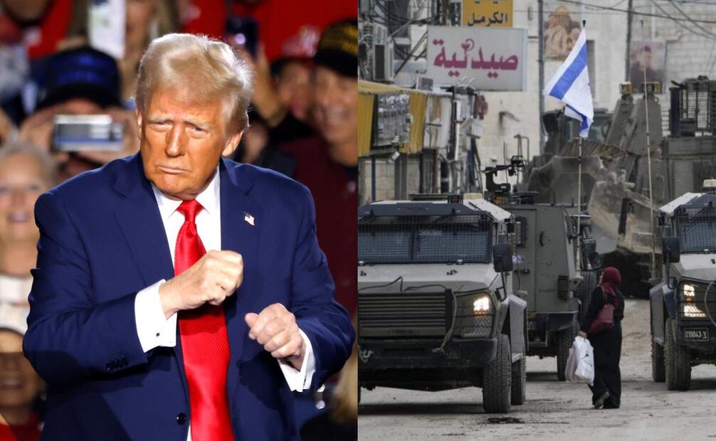 Donald Trump ha manifestado que "si es necesario, estaría orgulloso de lograr que Estados Unidos se haga con la zona". Fotos: AP y EFE