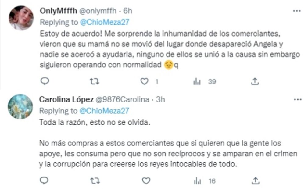 Reprochan a comerciantes de Indios Verdes su falta de apoyo en caso María Ángela