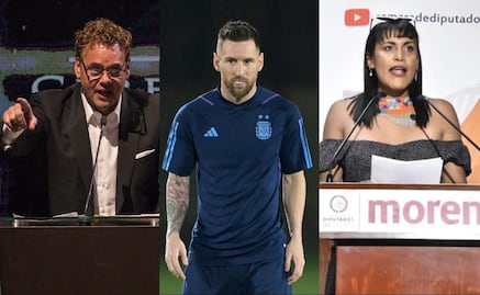 David Faitelson revienta a diputada María Clemente por proponer a Messi como 'persona non grata'