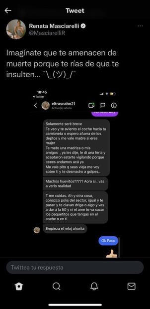Jugadora del América recibe amenazas de muerte: "me vale si eres mujer"