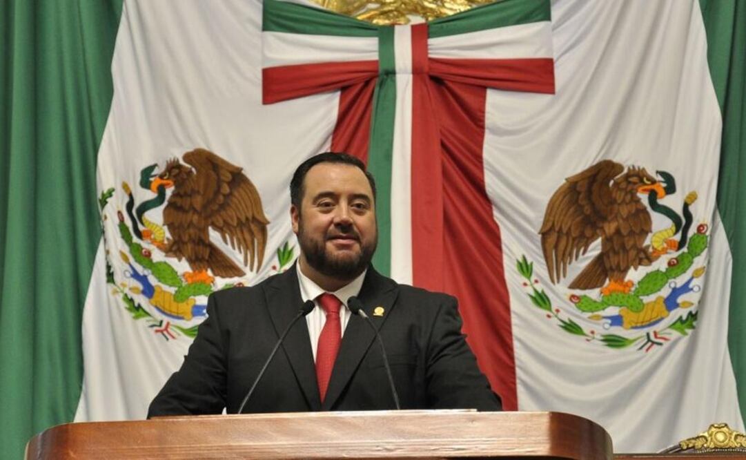 El coordinador parlamentario del PRI en el Congreso de la Ciudad de México, Tonatiuh González Case. (Fotografía: Archivo)