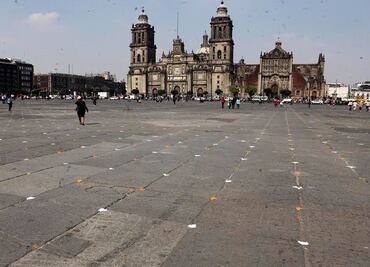 Inicia rehabilitación del Zócalo la próxima semana