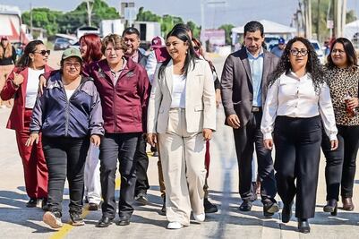 Entregan primera etapa de vía en Tultitlán