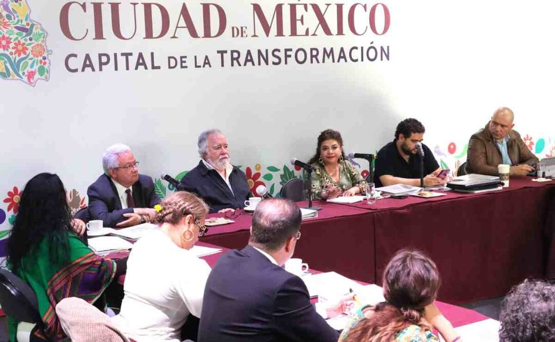 La próxima mandataria estuvo acompañada por las y los próximos secretarios de su administración, a quienes presentó hace una semana. Foto: Especial