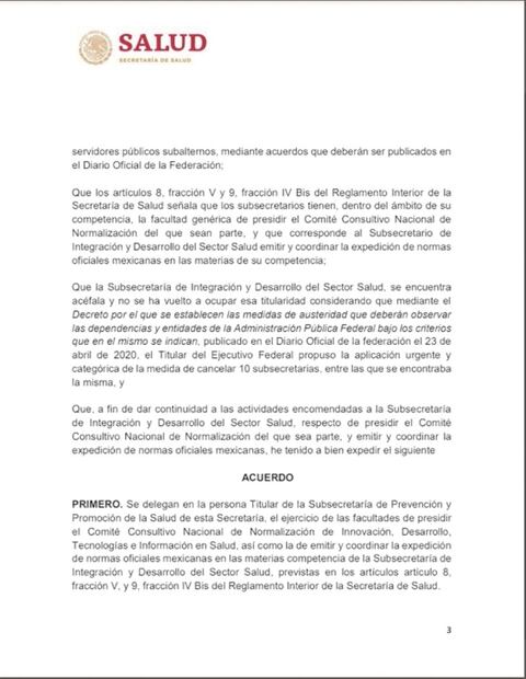 Perfilan a López-Gatell como zar de la salud