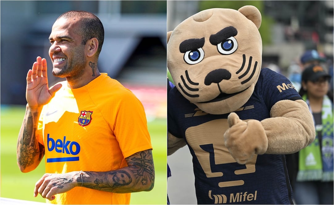 Pumas recibirá a Dani Alves con una gran fiesta / FOTO: ESPECIAL