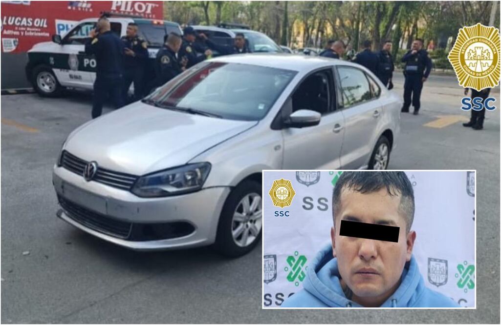 Hombre intenta secuestrar a mujer durante el día, falla y lo encuentran policías de la SSC