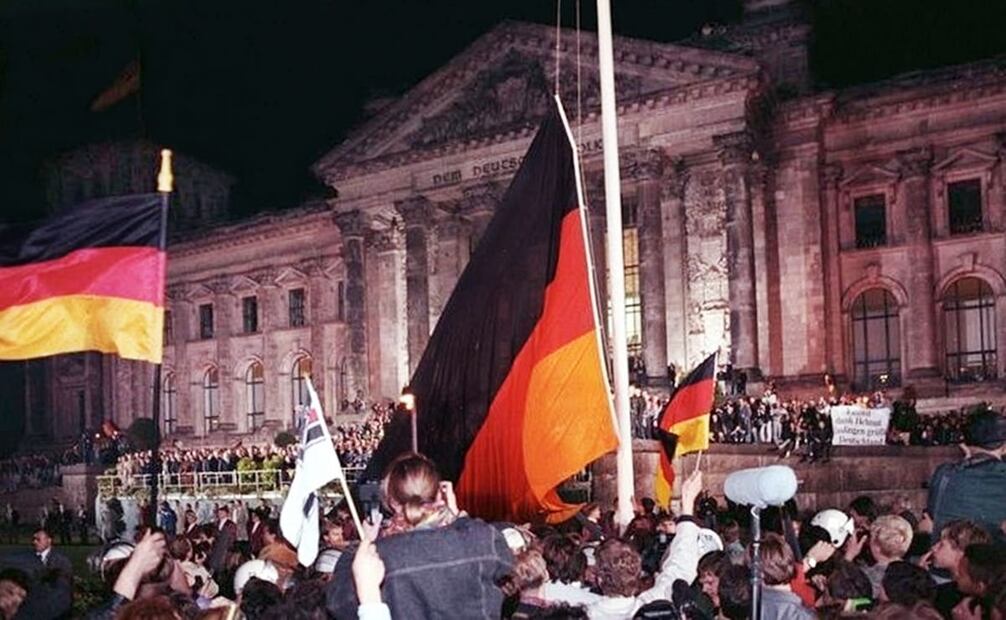 Protesta en Alemania. Foto: German Federal Archive/Wikimedia Commons.