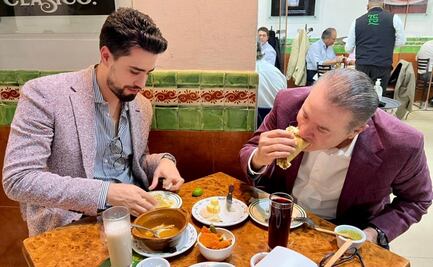 Quirino Ordaz celebra el Día del Taco, tras ser expulsado del PRI