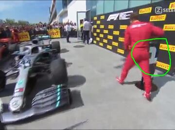 La reacción de Vettel luego del polémico triunfo de Hamilton en Canadá