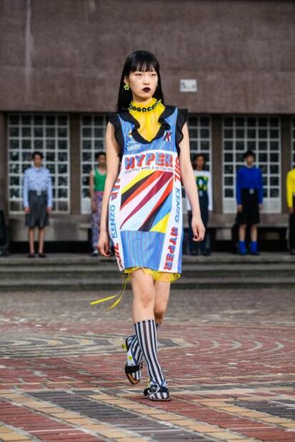 Kenzo se inspira en íconos japoneses para su más reciente colección en París