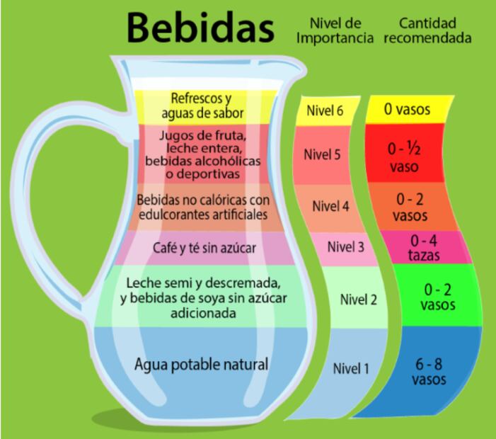 Conoce la jarra del buen beber. Foto: Secretaría de Salud