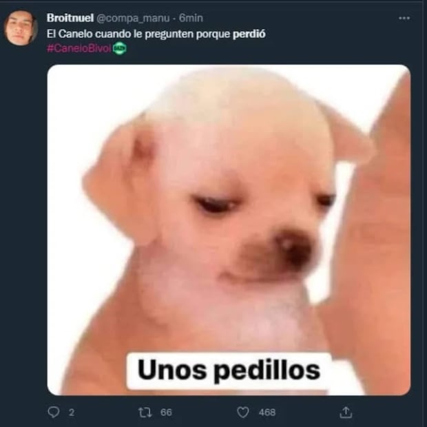 Los mejores memes de la derrota del Canelo Álvarez contra Dmitry Bivol