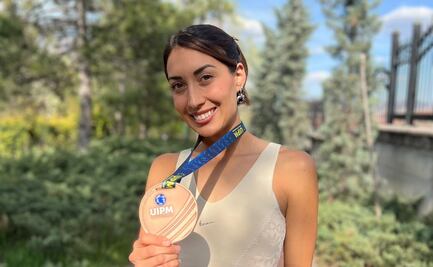 La mexicana Mariana Arceo logra histórico tercer lugar en la Copa del Mundo del Pentatlón Moderno