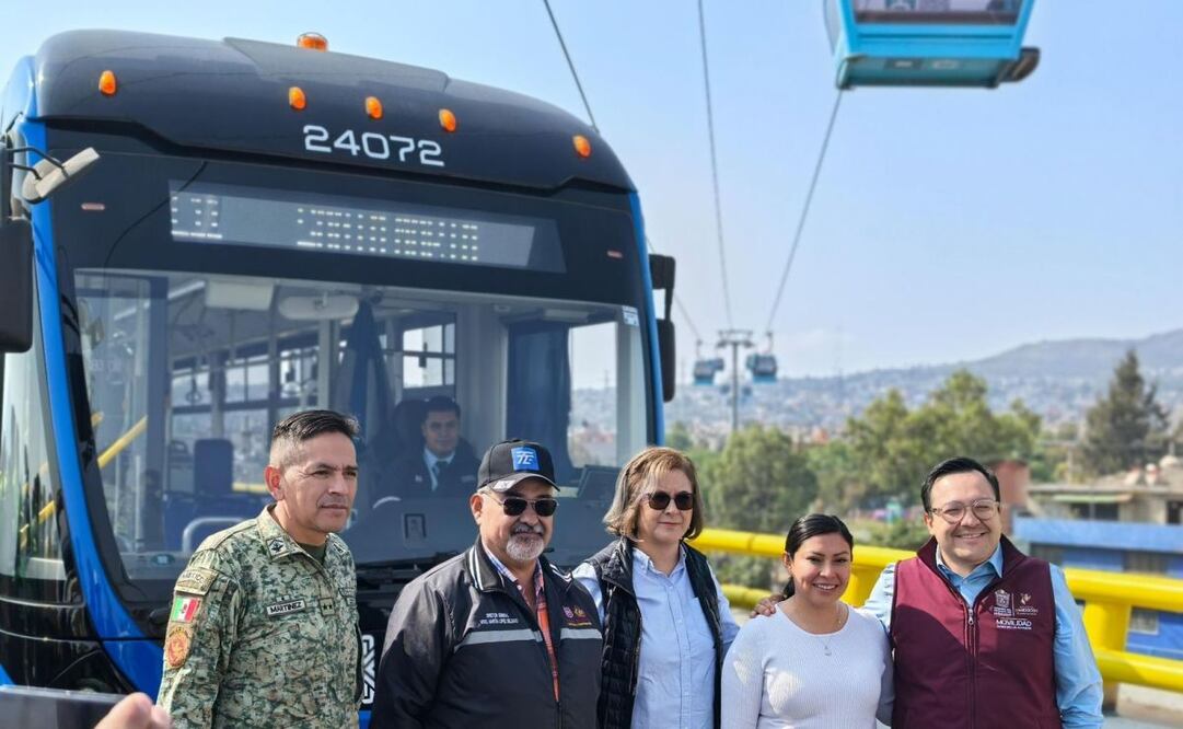 Realizan recorrido de supervisión previo a reapertura del Trolebús Chalco-Santa Martha (01/05/2025). Foto: Especial