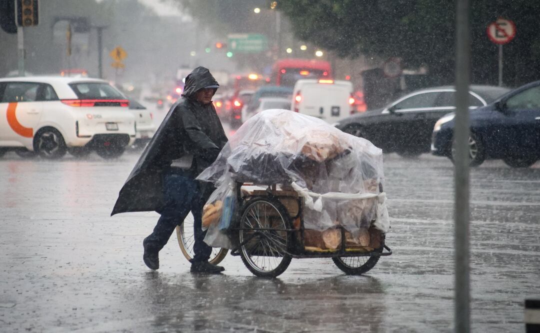 Activan alerta amarilla por lluvias fuertes y posible caída de granizo en siete alcaldías de CDMX.
Foto: Luis Camacho | El Universal
