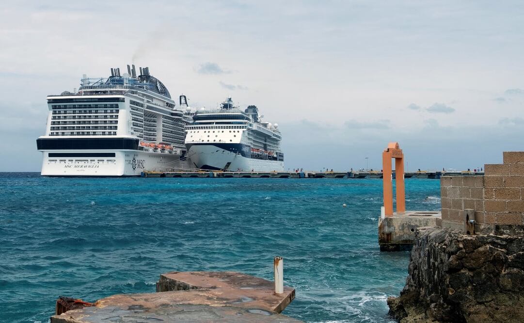 La naviera MSC desmintió que en el barco Meraviglia se hayan confirmado casos de coronavirus. Foto: Reuters. Florent Serfari