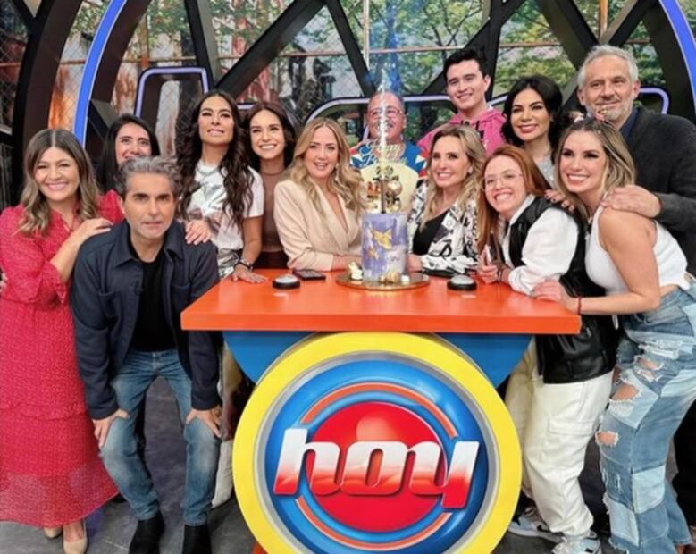 Escalona y De la Torre mantienen una amistad y trabajan juntos en "Hoy". Foto: Instagram.