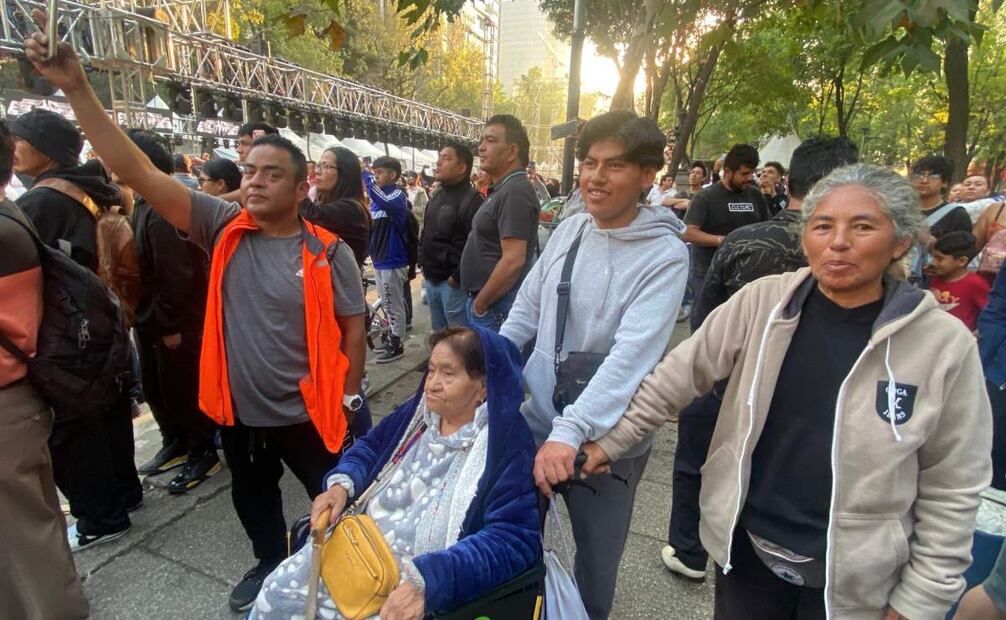 Polymarchs concierto de fin de año en  Paseo de la Reforma, 30 de diciembre de 2024. Foto: Juan Carlos Williams/EL UNIVERSAL