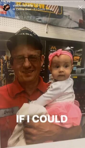 Fallece el papá de Michelle Vieth, la actriz lo despide en Instagram 