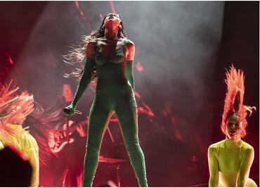 Detienen a sujeto que robó celulares en concierto de Dua Lipa