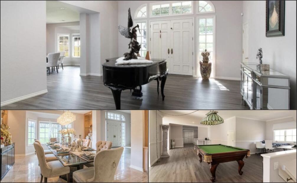 Residencia en Rancho Santa Fe. Foto: Mexicanos Contra la Corrupción
