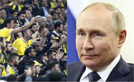 VIDEO: El cántico a favor de Vladimir Putin y la guerra por parte los aficionados del Fenerbahce