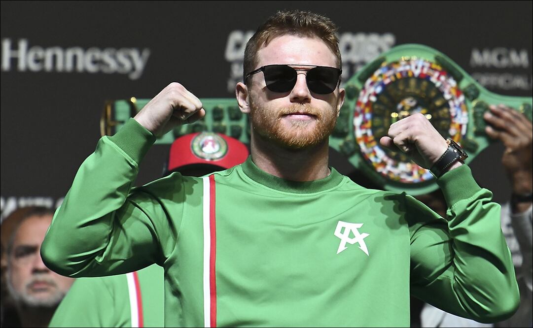 Canelo Álvarez en confencia de prensa - Foto: Imago7