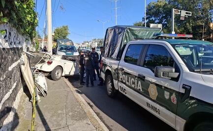 Tragedia en Magdalena Contreras; tres personas mueren tras volcar su auto