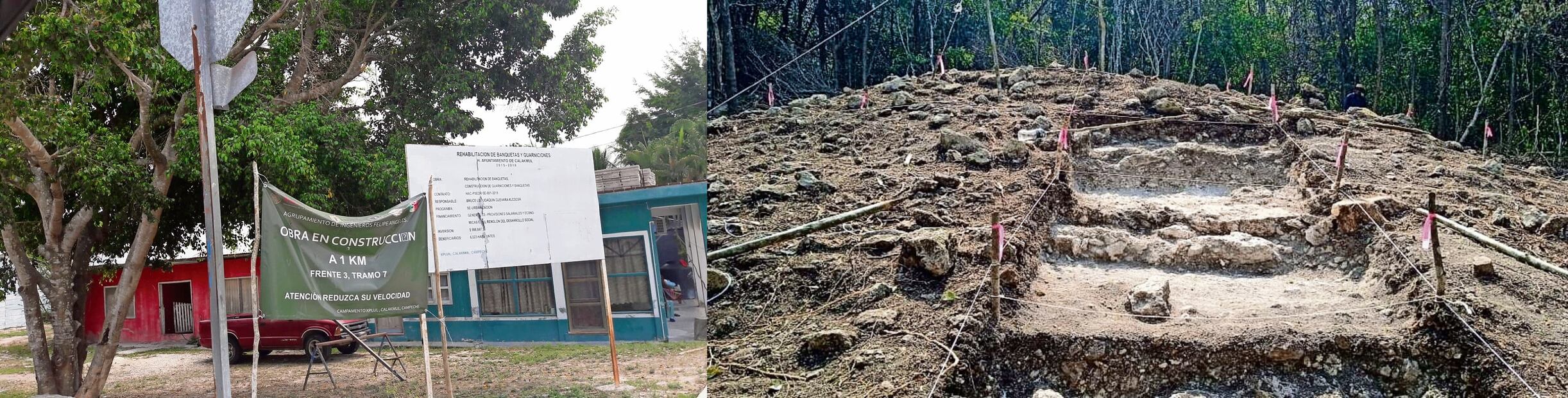 Para los especialistas no es negativo que el Ejército y su personal tengan presencia en las obras, sino que no tengan la conciencia para salvaguardar y proteger lo que se encuentre en las labores, como en el caso de varios frentes del Tramo 7. Fotos: Juan Manuel Sandoval / EL UNIVERSAL