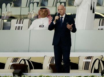 Qatar 2022: Rechifla para Gianni Infantino en la inauguración del Mundial